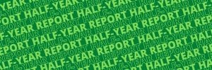 Text reads 'half year report'